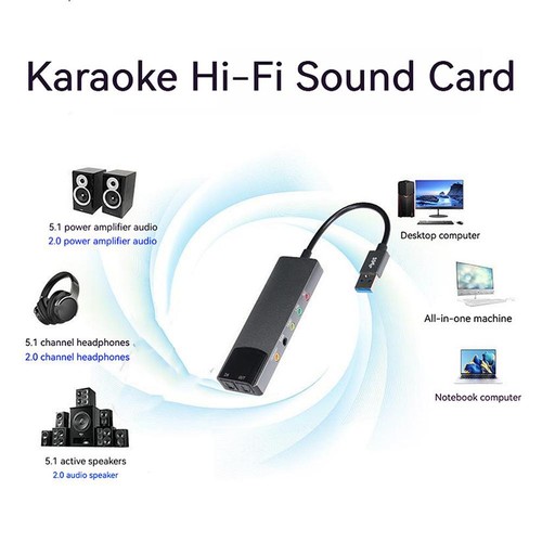 Usb soundkarte 1 kanal - usb,