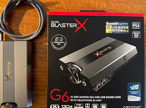 Creative sound blasterx - creative, g6