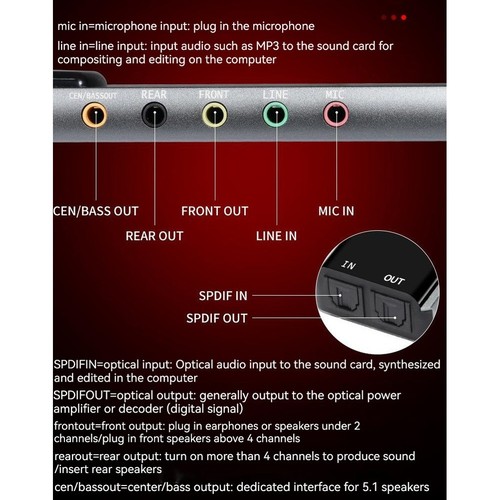 Usb externe soundkarte - usb,
