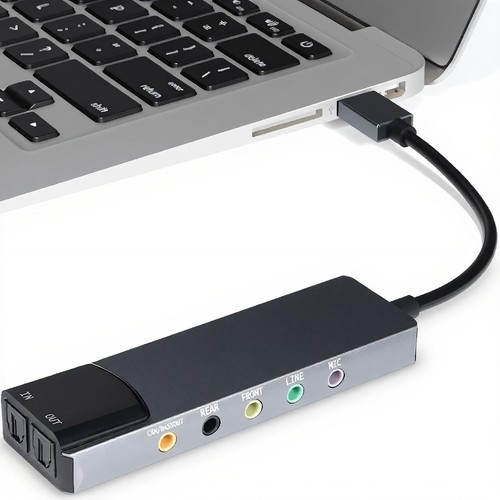 Usb soundkarte aluminium - usb-soundkarte,