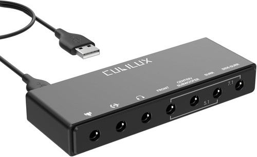 Usb surround soundkarte - 7.1,