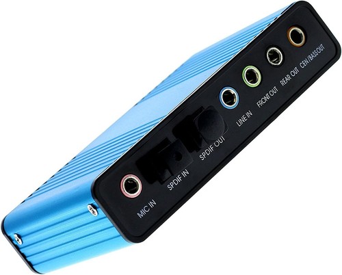 Soundkarte usb kanal 1 - kanal, 5.1
